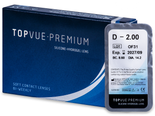 TopVue Premium (1 db lencse) - Kétheti kontaktlencse