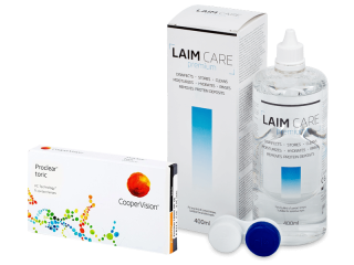 Proclear Toric XR (6 db lencse) + 400 ml Laim-Care ápolószer