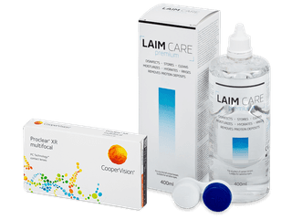 Proclear Multifocal XR (6 db lencse) + 400 ml Laim-Care ápolószer