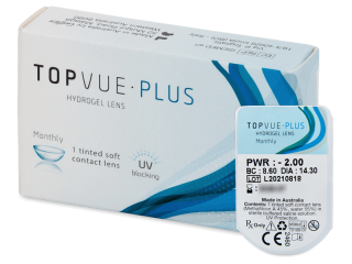 TopVue Monthly Plus (1 db lencse) - Havi kontaktlencsék