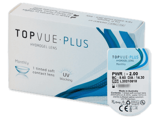 TopVue Monthly Plus (1 db lencse) - Ez a termék ilyen változatú csomagolásban is kapható