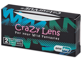 ColourVUE Crazy Lens - Reignfire - dioptria nélkül napi lencsék (2 db lencse)