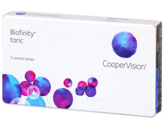 Biofinity Toric (3 db lencse) - Tórikus kontaktlencsék
