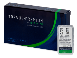 TopVue Premium for Astigmatism (1 db lencse)