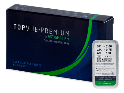 TopVue Premium for Astigmatism (1 db lencse)