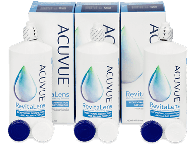 Acuvue RevitaLens kontaktlencse folyadék 3 x 360 ml