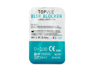 TopVue Blue Blocker (30 db lencse) - Buborékcsomagolás előnézete