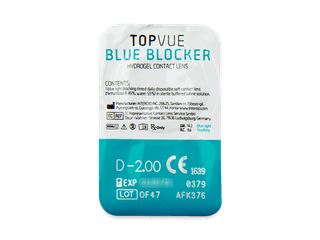 TopVue Blue Blocker (30 db lencse) - Buborékcsomagolás előnézete