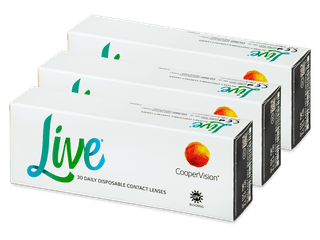 Live Daily Disposable (90 db lencse) - Napi kontaktlencsék