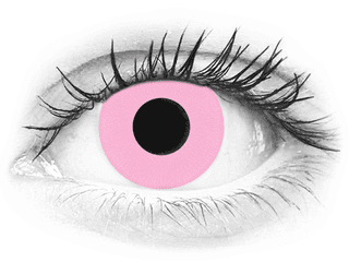 CRAZY LENS - Barbie Pink - dioptria nélkül napi lencsék (2 db lencse)