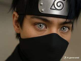 CRAZY LENS - Byakugan - dioptriával napi lencsék (2 db lencse) - Fotó illusztráció