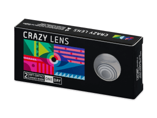 CRAZY LENS - Rinnegan - dioptriával napi lencsék (2 db lencse) - Coloured contact lenses