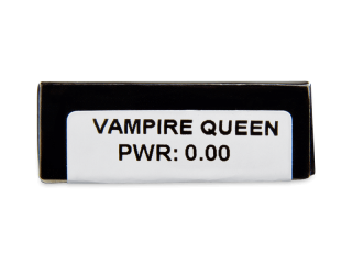 CRAZY LENS - Vampire Queen - dioptria nélkül napi lencsék (2 db lencse) - Paraméterek előnézete