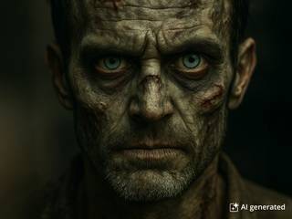 CRAZY LENS - Zombie Virus - dioptria nélkül napi lencsék (2 db lencse) - Fotó illusztráció