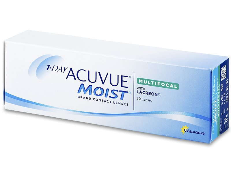 1 Day Acuvue Moist Multifocal (30 db lencse) - Tórikus kontaktlencsék