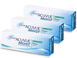 1 Day Acuvue Moist Multifocal (90 db lencse) - Multifokális kontaktlencsék