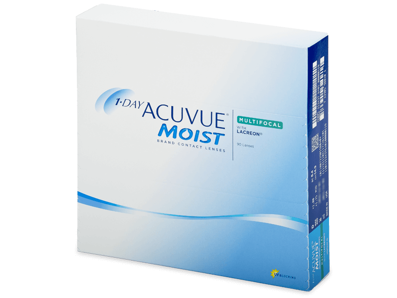 1 Day Acuvue Moist Multifocal (90 db lencse) - Multifokális kontaktlencsék