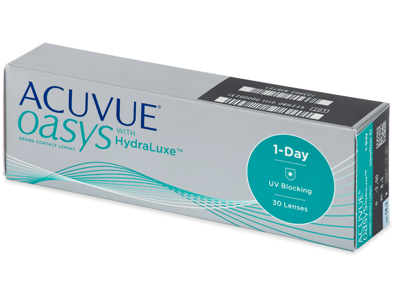 Acuvue Oasys 1-Day with Hydraluxe (30 db lencse) - Napi kontaktlencsék