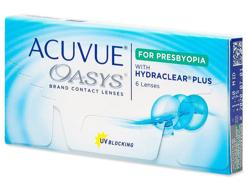 Acuvue Oasys for Presbyopia (6 db lencse) - Multifokális kontaktlencsék