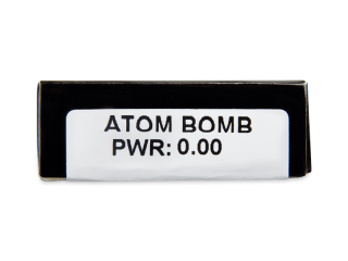 CRAZY LENS - Atom Bomb - dioptria nélkül napi lencsék (2 db lencse) - Paraméterek előnézete