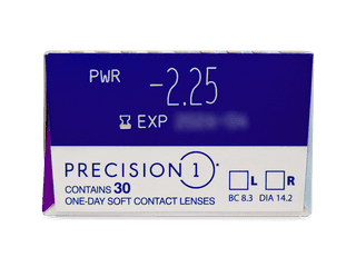 Precision1 (30 db lencse) - Paraméterek előnézete