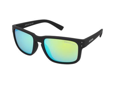 Napszemüvegek Alpina Kosmic Black Matt/Neon Yellow Mirror