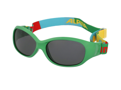 Napszemüvegek Alpina Sports Flexxy Kids Green Puzzle 