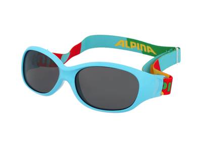 Napszemüvegek Alpina Sports Flexxy Kids Cyan Puzzle