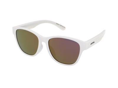 Napszemüvegek Alpina Flexxy Cool Kids II White/Pink Mirror