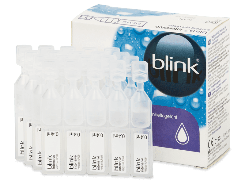 Szemcsepp Blink intensive tears 20x 0,4 ml - Szemcsepp