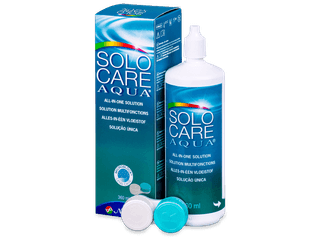 SoloCare Aqua kontaktlencse folyadék 360 ml