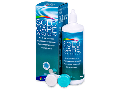 SoloCare Aqua kontaktlencse folyadék 360 ml 