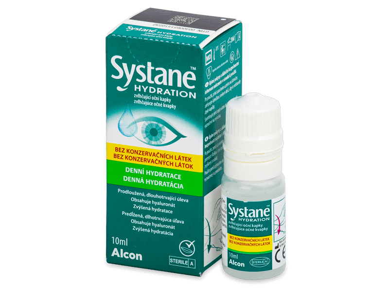 Systane Hydration tartósítószer-mentes szemcsepp 10 ml  - Szemcsepp