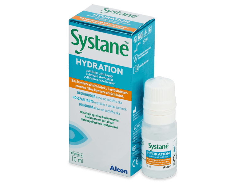 Szemcsepp Systane Hydration tartósítószer-mentes 10 ml - Szemcsepp