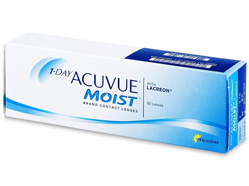 1 Day Acuvue Moist (30 db lencse) - Napi kontaktlencsék