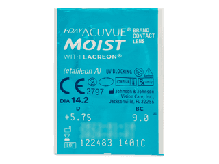 1 Day Acuvue Moist (30 db lencse) - Buborékcsomagolás előnézete