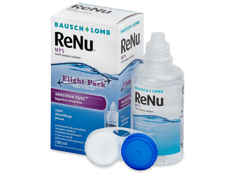 ReNu MPS Sensitive Eyes Flight pack ápolószer 100 ml  - Ápolószer