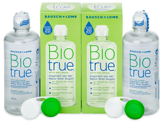 Biotrue kontaktlencse folyadék 2 x 300 ml  - Ez a termék ilyen változatú csomagolásban is kapható