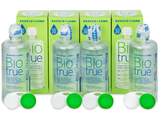 Biotrue kontaktlencse folyadék 4 x 300 ml  - Ez a termék ilyen változatú csomagolásban is kapható