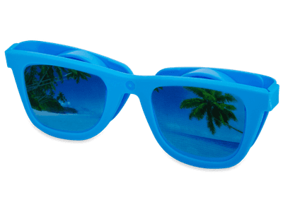 OptiShades lencsetartó - kék