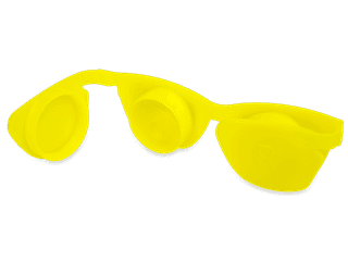 OptiShades lencsetartó - sárga 