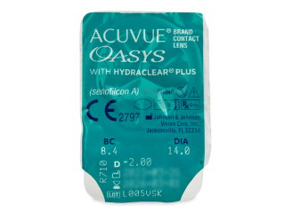 Acuvue Oasys (6 db lencse) - Buborékcsomagolás előnézete