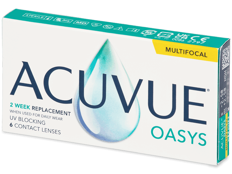 Acuvue Oasys Multifocal (6 db lencse) - Kétheti kontaktlencse