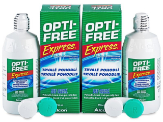 OPTI-FREE Express kontaktlencse folyadék 2 x 355 ml  - Korábbi csomagolás