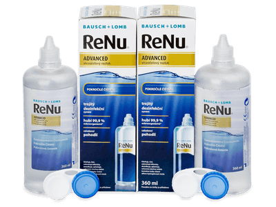 ReNu Advanced kontaktlencse folyadék 2x 360 ml