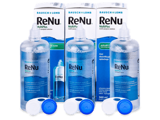 ReNu MultiPlus kontaktlencse folyadék 3x 360 ml - Korábbi csomagolás