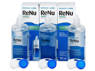 ReNu MultiPlus kontaktlencse folyadék 3x 360 ml - Gazdaságos hármas kiszerelés - ápolószer