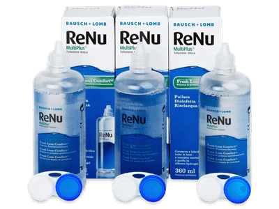 ReNu MultiPlus kontaktlencse folyadék 3x 360 ml 