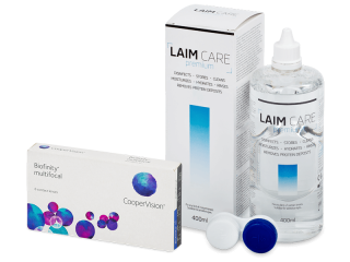 Biofinity Multifocal (6 db lencse) + 400 ml Laim-Care ápolószer