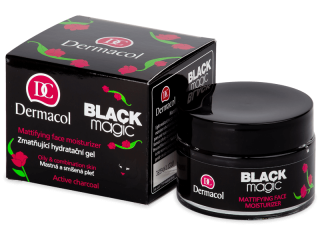 Dermacol matt hatású hidratáló gél Black Magic 50 ml 